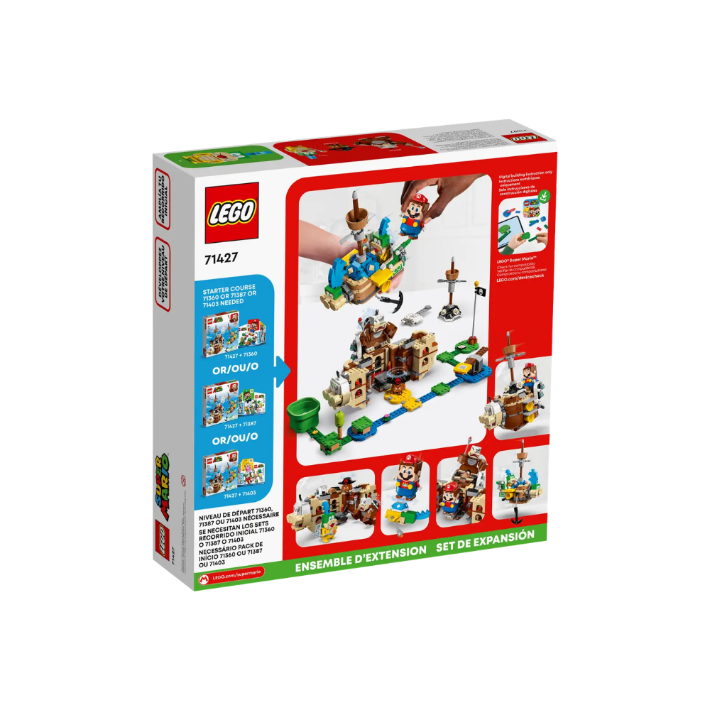 Set de Expansión: Fortalezas aéreas de Larry y Morton SuperMario 71427